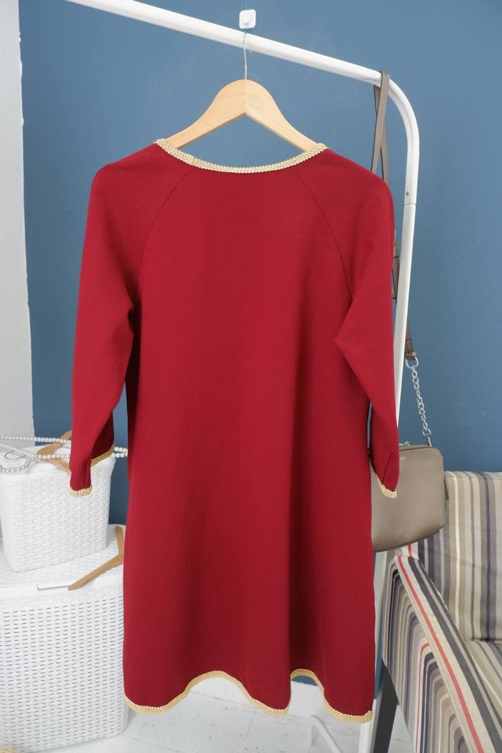 Платье LUCKY MOVE однотонное 46 размер, новое