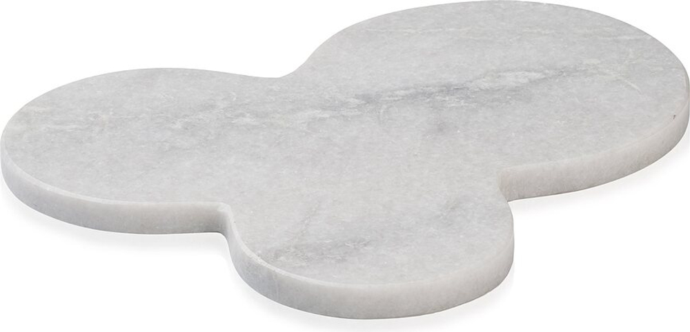 Подставка для украшений Humdakin Skagen Marble, прямоугольная, мрамор, 26 23 см, серая