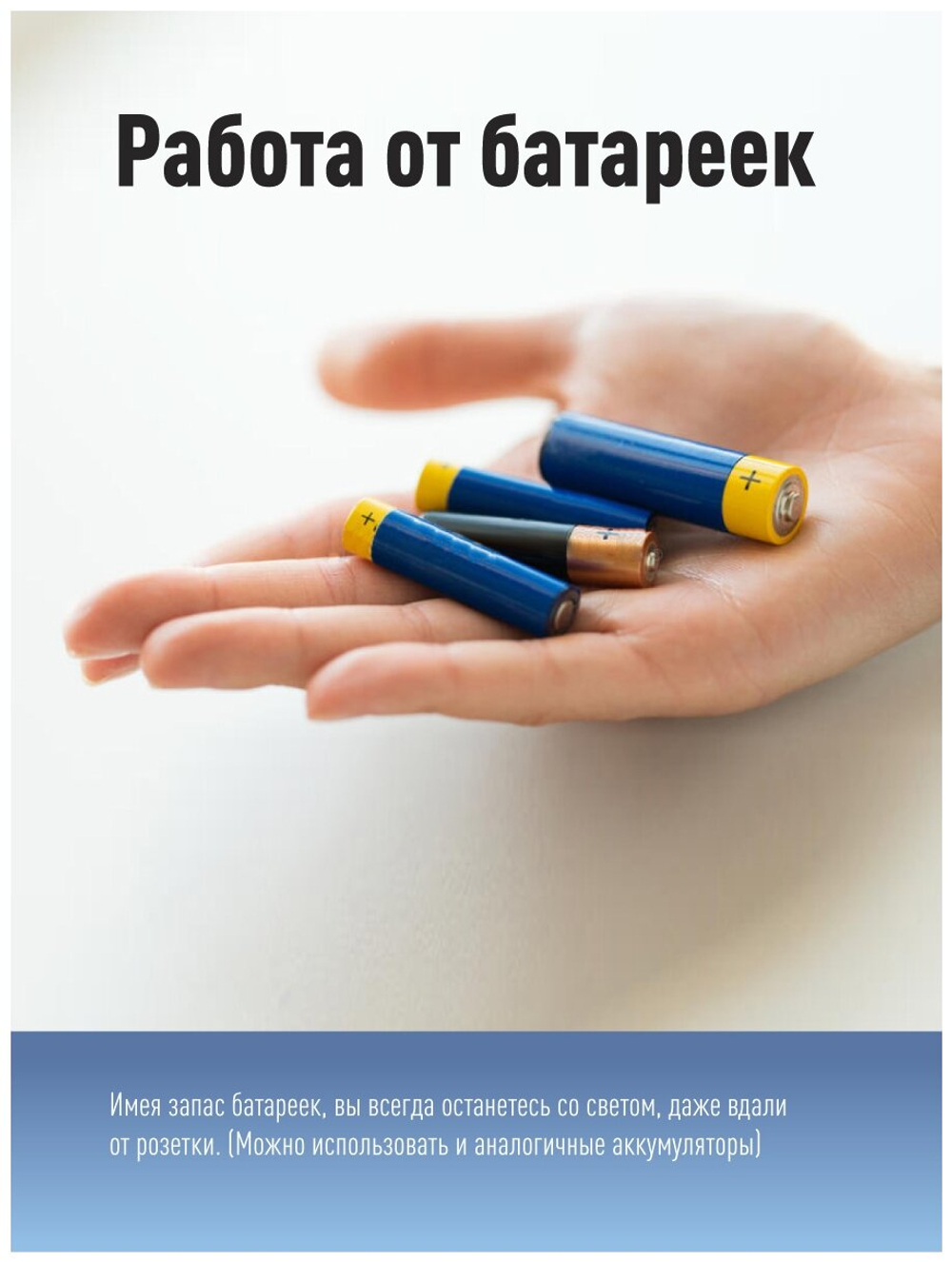 Ручной фонарь КОСМОС KOC860LED синий