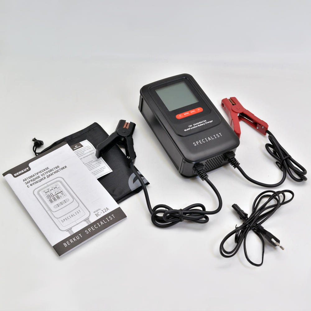 Автоматическое зарядное устройство BERKUT Specialist BC-12A