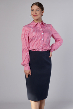 Юбка женская 051-60, синий #167С01051-60