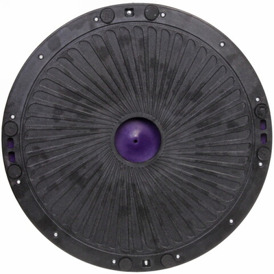 Балансировочная платформа «Classic» 59 х18 см (в комплекте насос и 2 эспандера трубчатых), фиолетовый