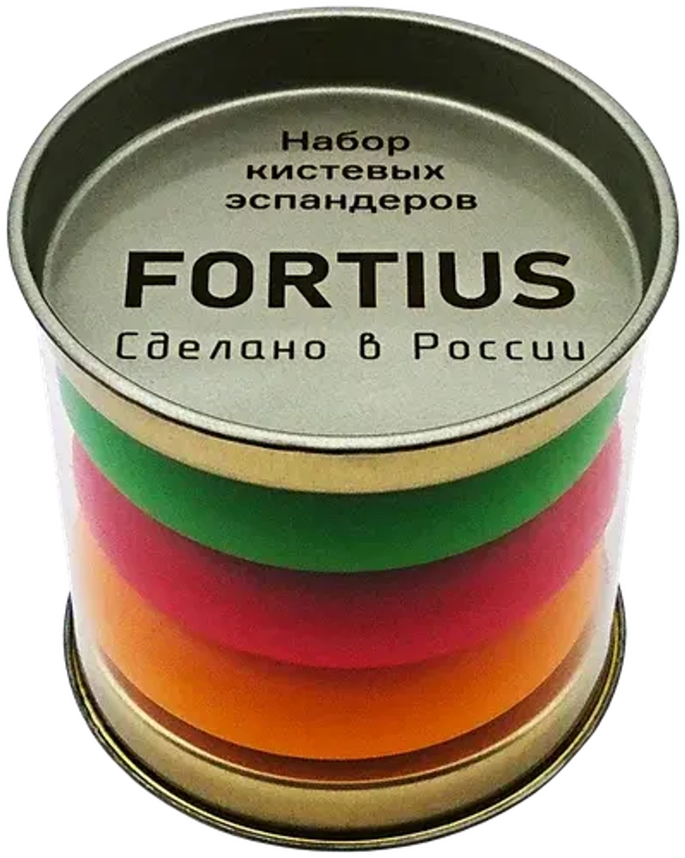 Эспандеры кистевые "Fortius" набор 3шт 20,30,40кг тубус