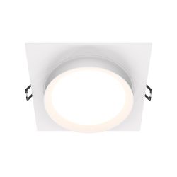 Светильник встраиваемый Maytoni Hoop DL086-GX53-SQ-W