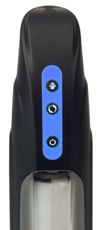 Мощный мастурбатор WYNE Masturbator 09 (Цвет: черный с белым)