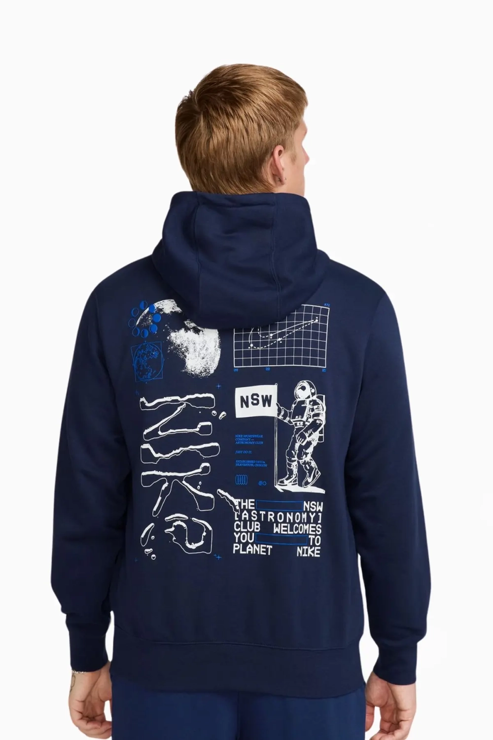 Кофта Nike Club - темно-синий