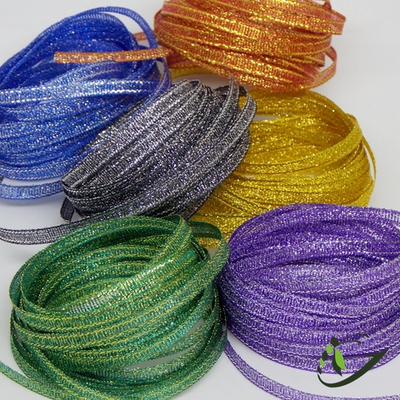 Тесьма металлизированная 4.5 мм (1 метр)