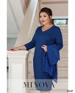 Платье 389-1-электрик Minova