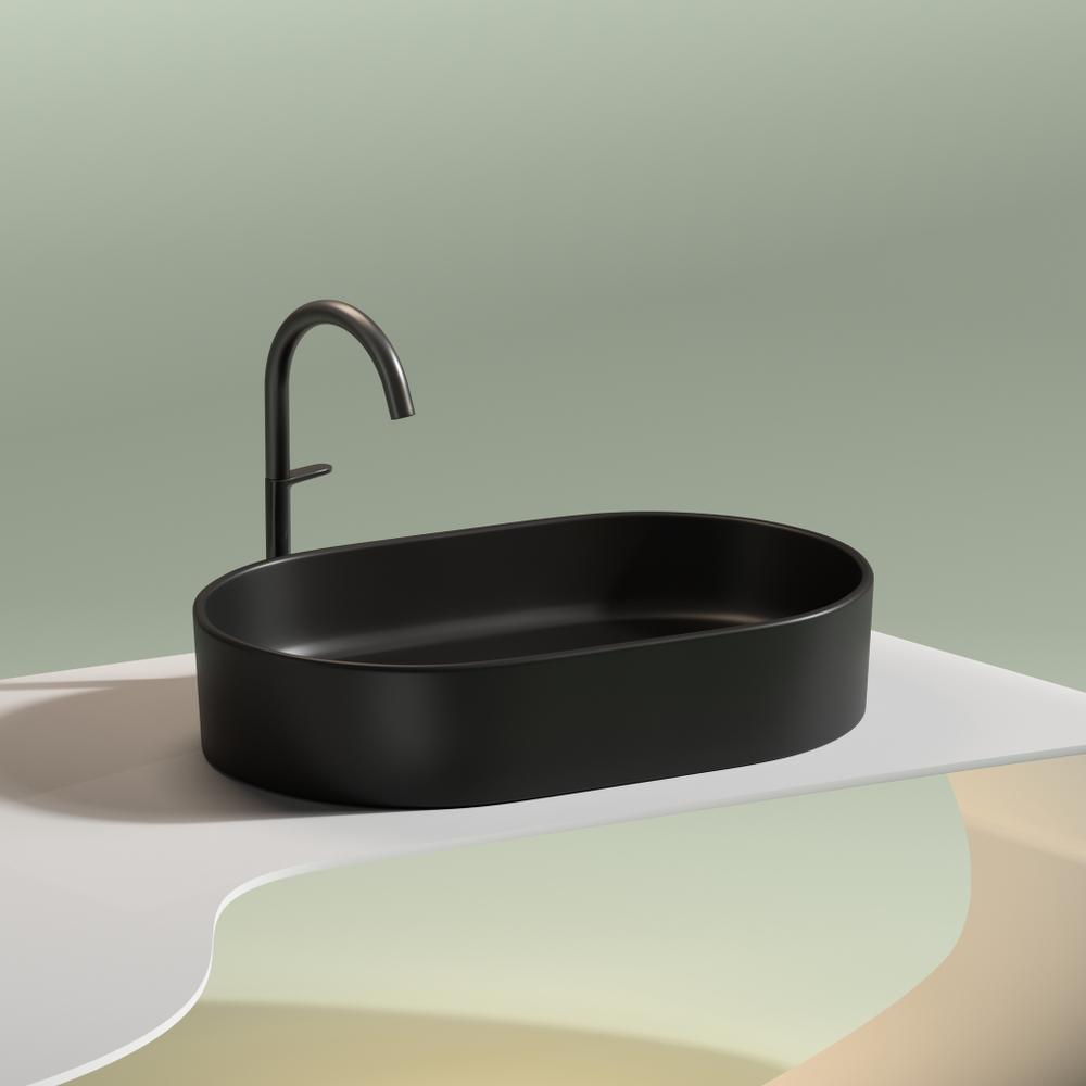 Раковина Ceramica Nova Element 60 см CN6048MB черная