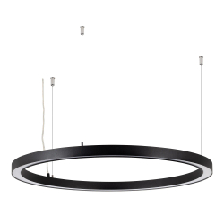 Светильник SP-CIRCLE-HANG-O3535-D900-50W Warm3000 (RAL9005, 120 deg, 230V) IP40 LED (Arlight, Алюминий) 049368