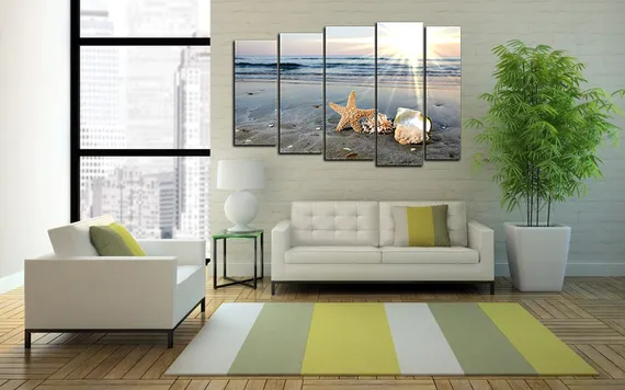 Модульная картина "Пляж"