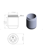 Банка 500 мл 82 мм ПЭТ №4