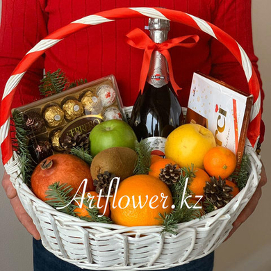 Фруктовая корзина "Зимнее солнце"