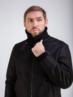 Дубленка мужская натуральная зимняя Турция