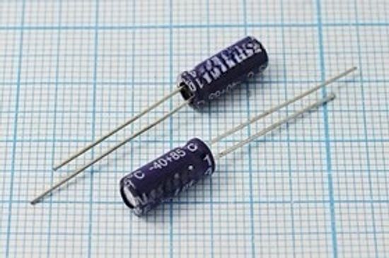 Конденсатор электролитический 22мкФ 25в 85°С KL / 5x11 / GEMBIRD