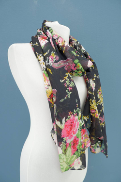 Шарф ROSSINI контрастный, новый