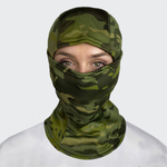 Балаклава камуфляжная Woodland с флисовой подкладкой