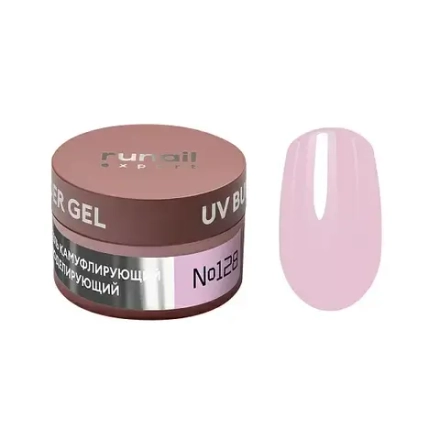 Runail Expert Гель моделирующий UV BUILDER GEL №128 нежно-лавандовый, 50г банка