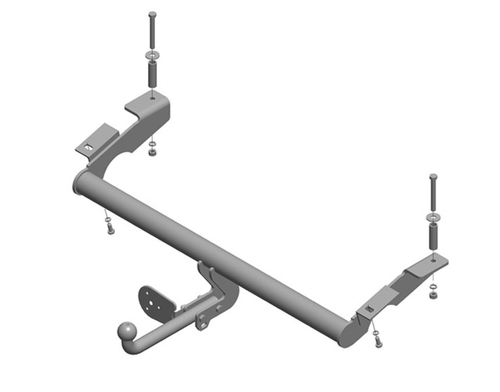 Фаркоп на ВАЗ 2123,2123 (оборудованные ГБО) (без электрики, паспорт/сертификат в комплекте) Автос.VAZ-33