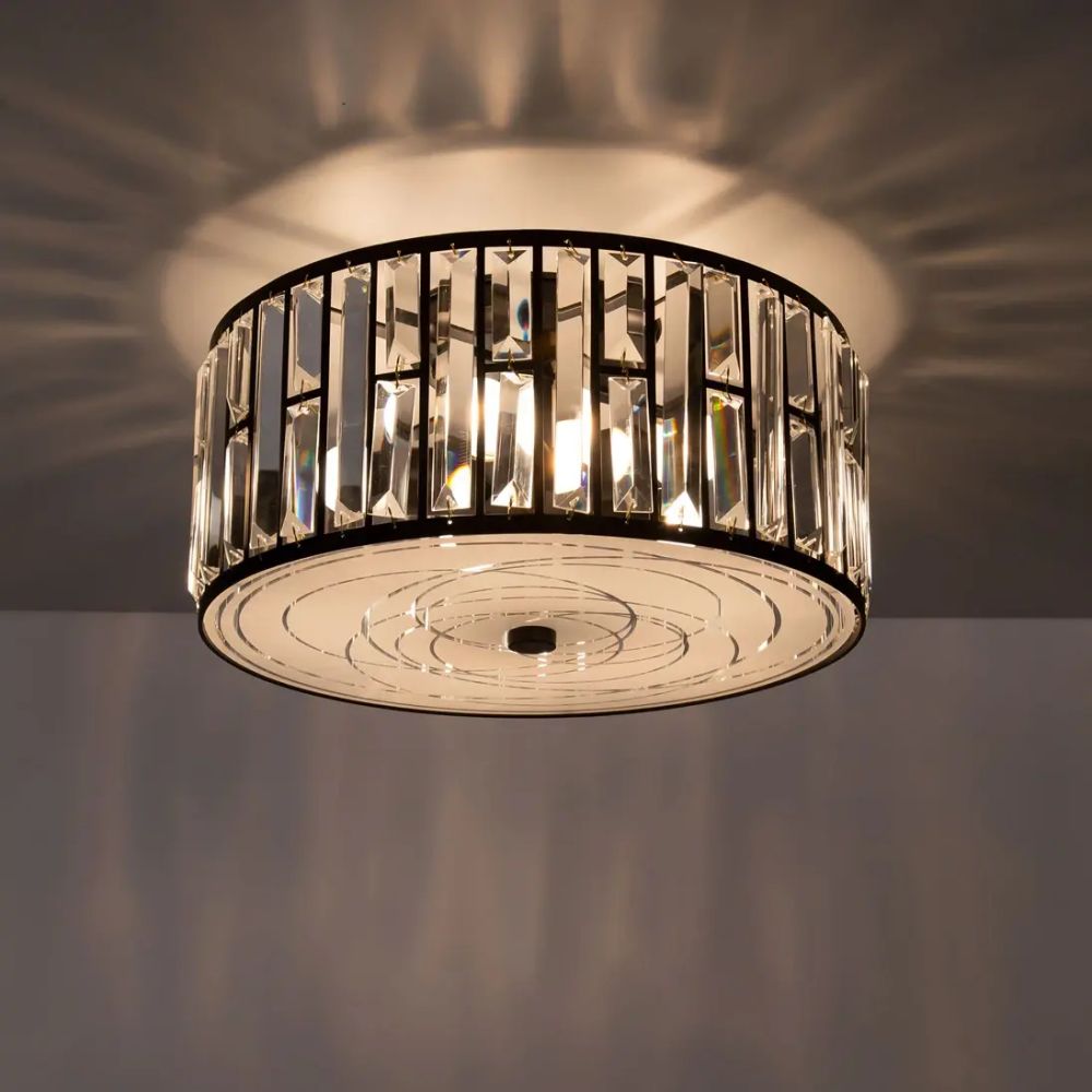 Citilux Гермес CL331151 Люстра хрустальная потолочная