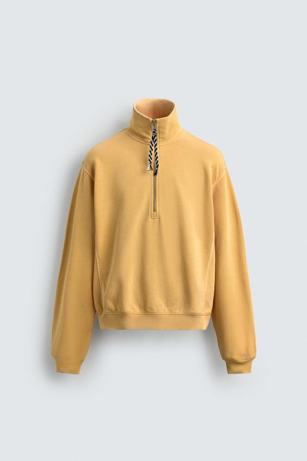 ZARA Х AARON LEVINE ТОЛСТОВКА НА МОЛНИИ, ПЕРСИКОВЫЙ