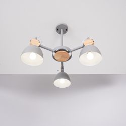 Люстра На Штанге Rolla 3 Gray By Imperiumloft