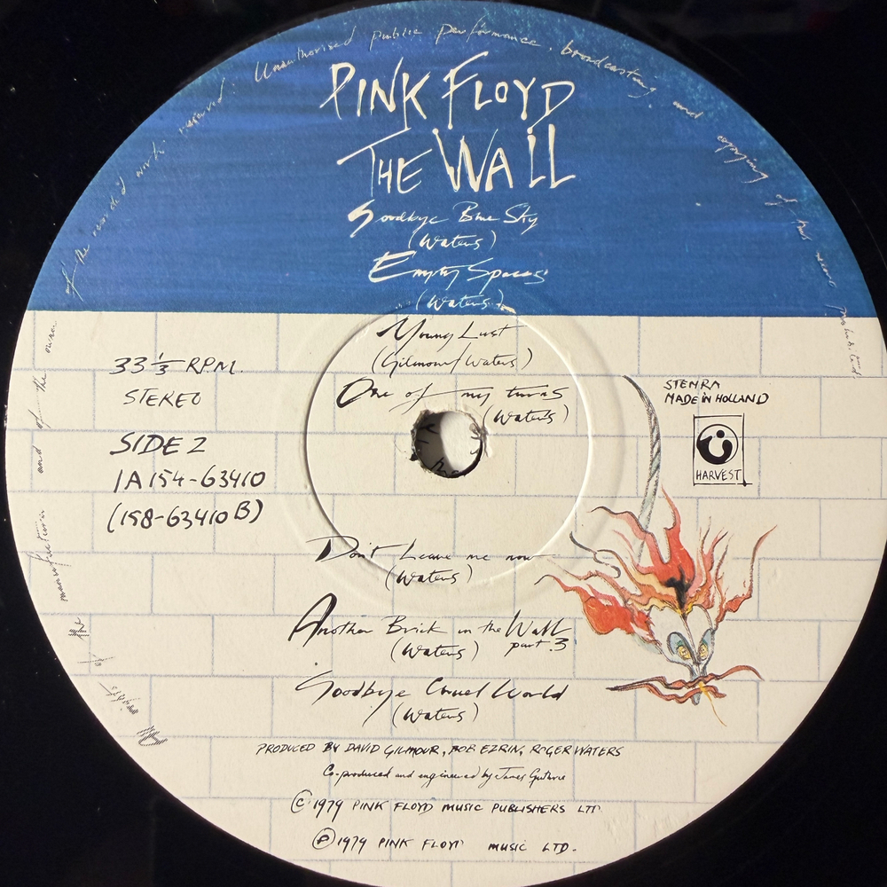 Pink Floyd - The Wall 2LP (Голландия 1979г.)