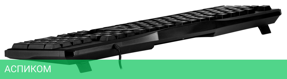 Клавиатура Oklick 170M USB черный