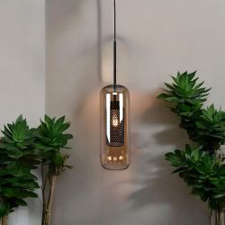 Подвесной Светильник Catch Amber Cylinder S D15 By Imperiumloft