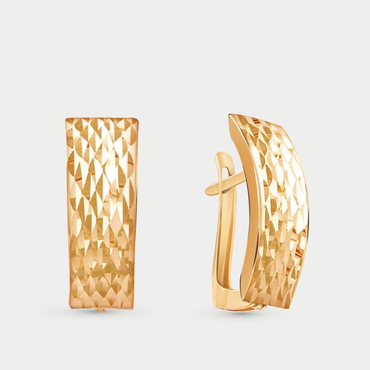 Серьги золотые