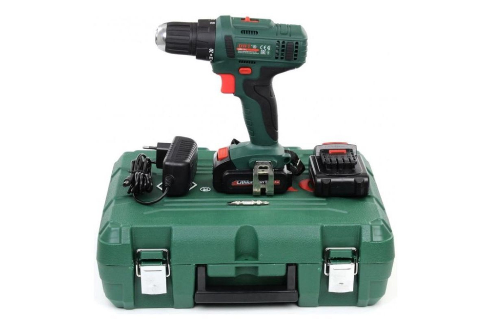 Шуруповерт аккумуляторный DWT ABS-18 L-2 BMC