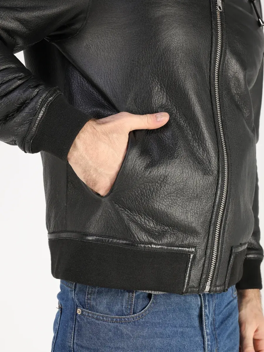 Дубленка натуральная куртка зимняя с капюшоном шуба