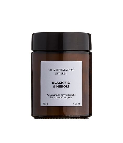 Black Fig & Neroli, свеча Apothecary Collection, Vila Hermanos