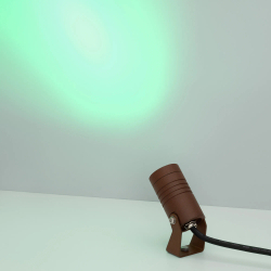 Светильник KT-RAY-COLOR-R42-6W RGB (RS, 25 deg, 12V) (Arlight, IP67 Металл, 3 года) 053630