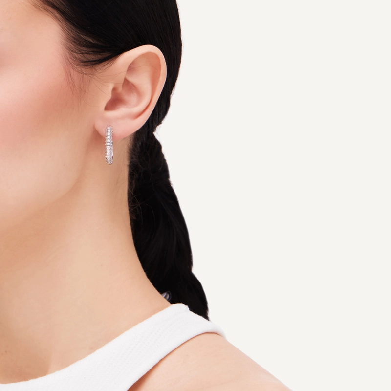 Серьги Сияющий Коридор – Серебро