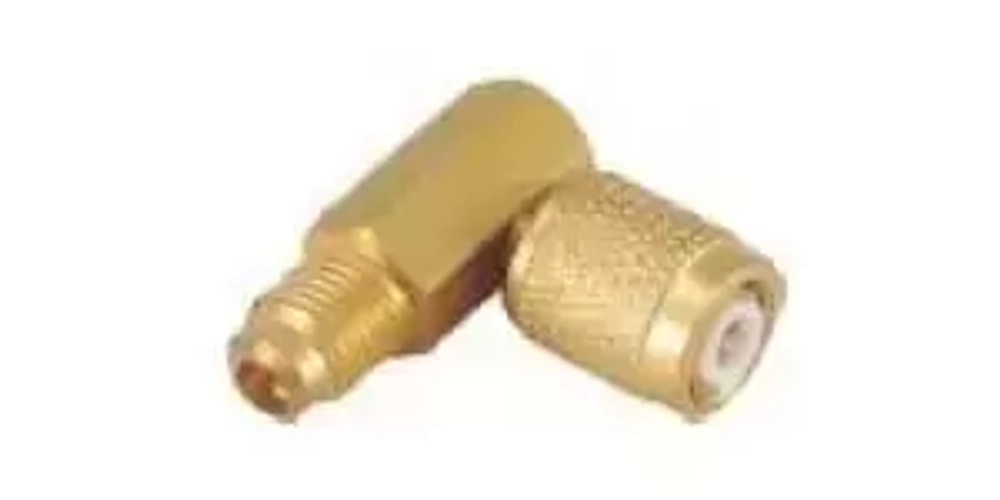 Адаптер Value V-03 (угол 90 гр., штуцер 5/16"-R410A; гайка 1/4"-R22)