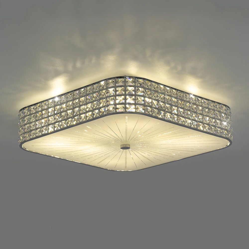 Citilux Портал CL324281 Люстра хрустальная Хром