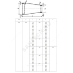 Переход сталь концентрический Дн 108х4,0-57х3,0 (Ду 100х50) бесшовный ГОСТ 17378-2001