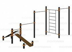 Спортивный комплекс Romana 501.11.01 для уличной площадки