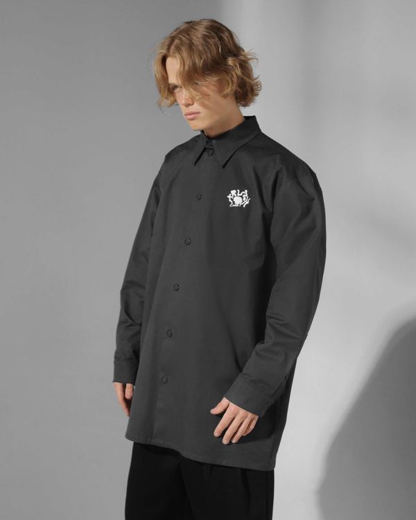 Рубашка Basic Черная - фото 2