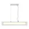 SL2010.103.01 Светильник подвесной ST-Luce Никель/Белый, Прозрачный LED 1*33W 3000K/4000K ENFYS