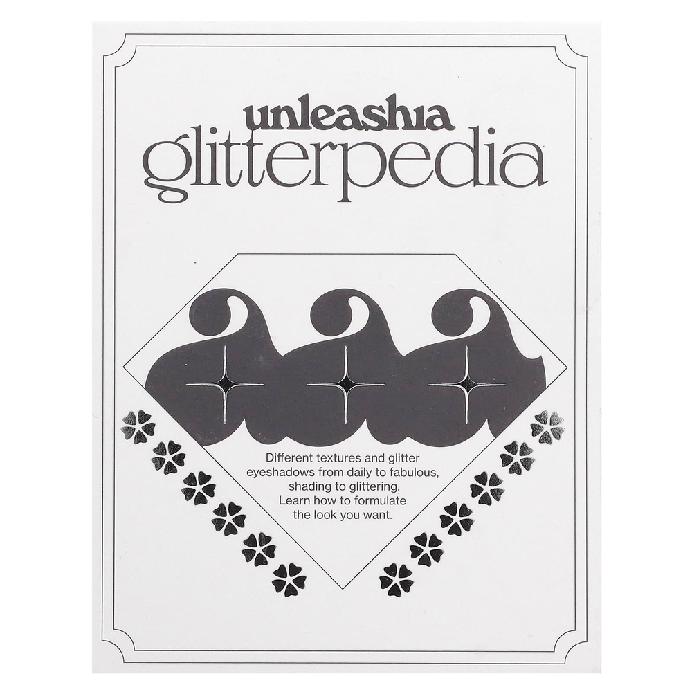 Unleashia, Палитра теней для век Glitterpedia, оттенок 2, коричневый, 0,28 унции