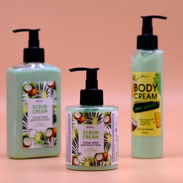 Крем для тела "Пина колада" 250 мл.