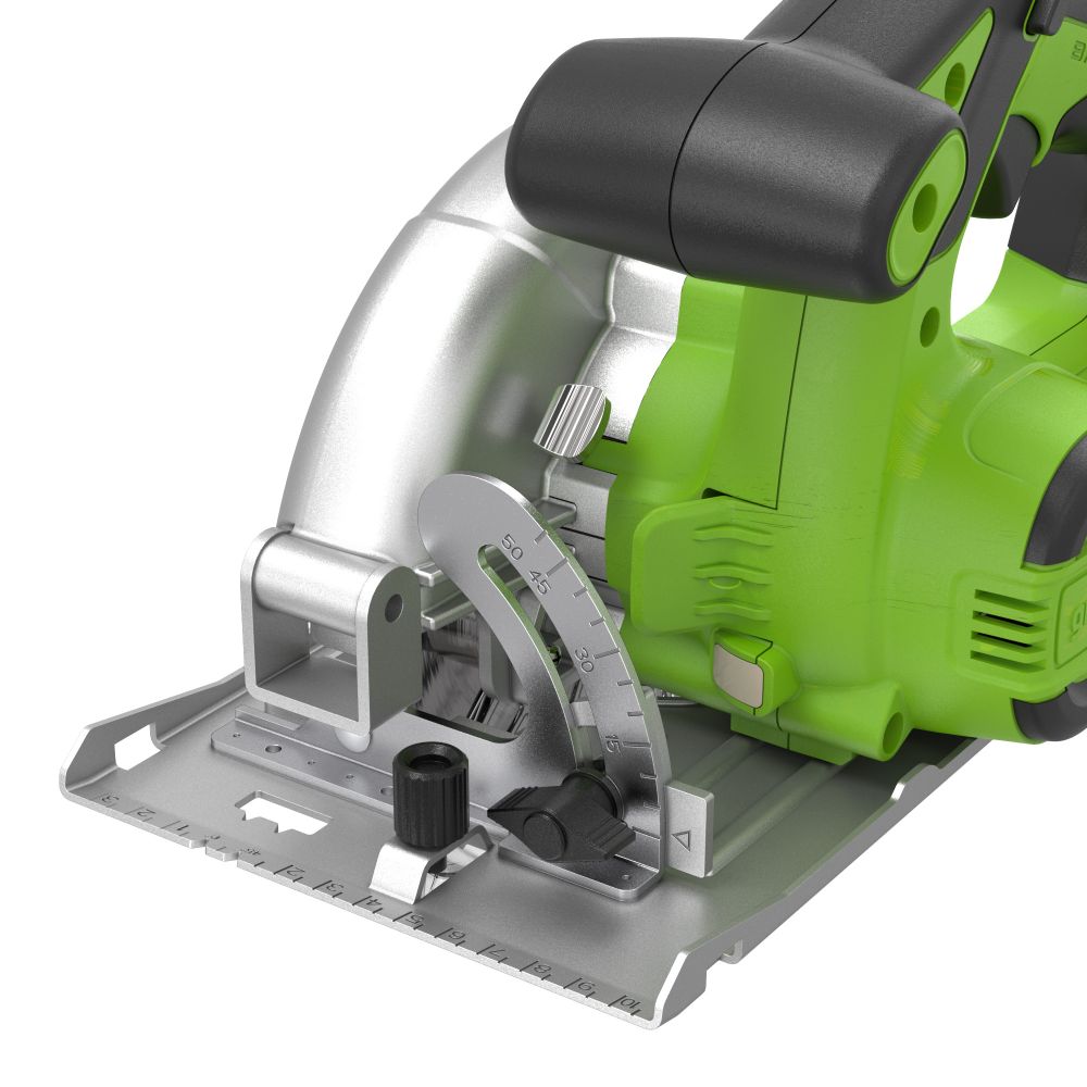 Циркулярная пила аккумуляторная Greenworks Арт. 1501607, 24 V, бесщеточная, 57 мм, без АКБ и ЗУ