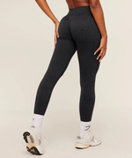 Леггинсы GYMSHARK Adapt Animal X Whitney Leggings Black