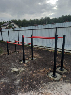 Монтаж уличных брусьев Sv Sport (УБ-4)