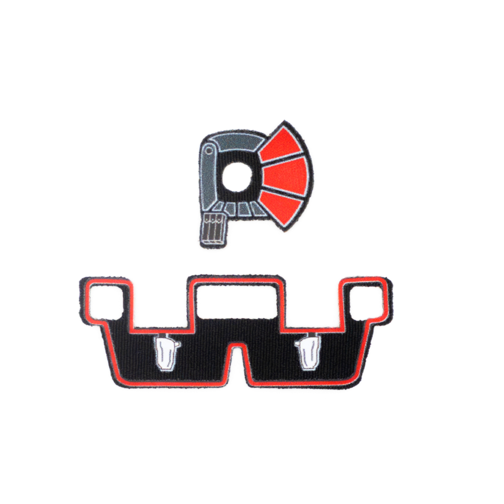 Комплект тканевых аксессуаров для клонов коммандеров (Цвета в ассортименте)