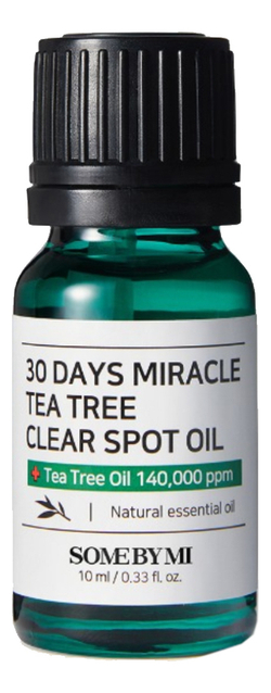Some By Mi Масло для проблемной кожи с чайным деревом - 30Days miracle tea tree clear spot oil