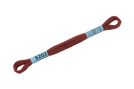 Мулине  "Gamma", 100% хлопок, 8 м,  №5203