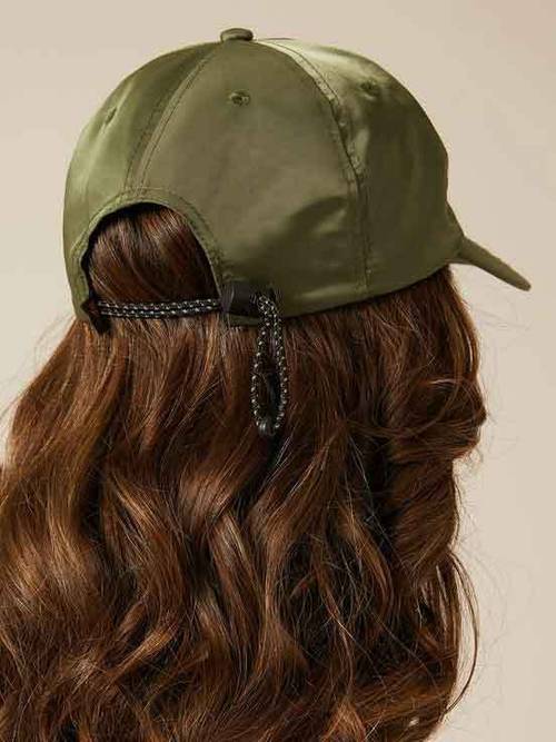 Кепка Alpha Embroidered Nylon Cap (оливковая - s.green)